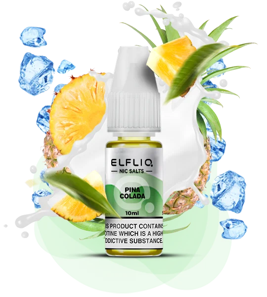 ELFLIQ Pina Colada 10мл — 🍍 Пина Колада (ELFLIQ) — купити в Києві з доставкою по Україні