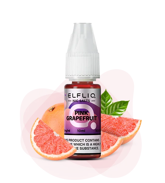 ELFLIQ Pink Grapefruit 10мл — 🍊 Рожевий Грейпфрут (ELFLIQ) — купити в Києві з доставкою по Україні