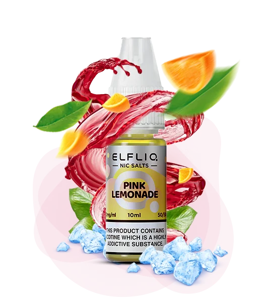 ELFLIQ Pink Lemonade 10мл — 🍹 Рожевий Лимонад (ELFLIQ) — купити в Києві з доставкою по Україні