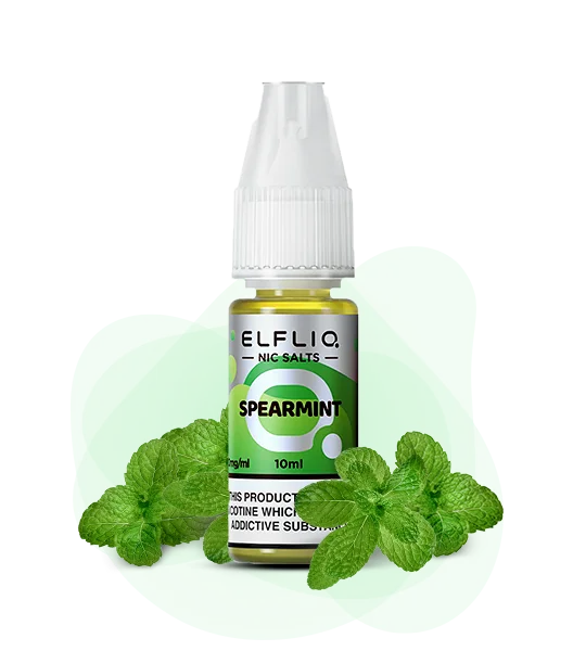 ELFLIQ Spearmint 10мл — 🍃 М'ята (Перцева) (ELFLIQ) — купити в Києві з доставкою по Україні