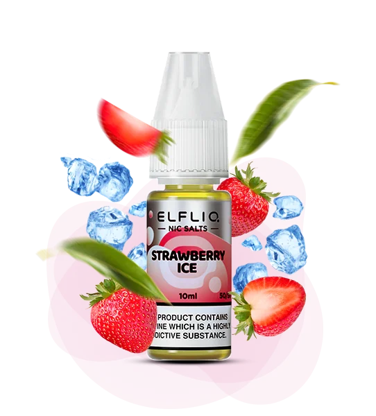 ELFLIQ Strawberry Ice 10мл — 🍓 Полуниця, Лід (ELFLIQ) — купити в Києві з доставкою по Україні