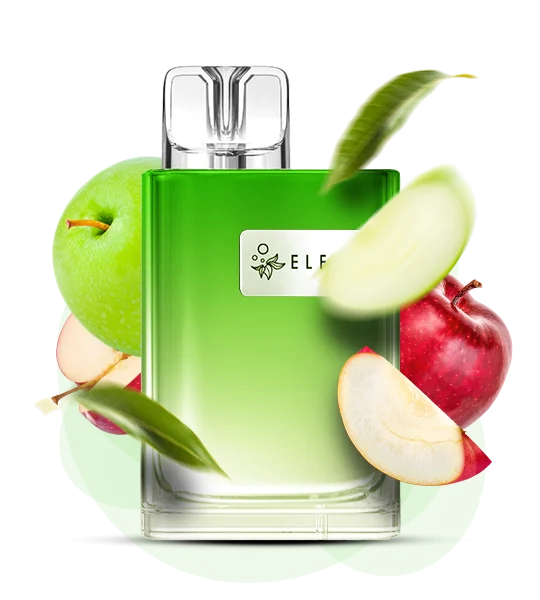 Єльфбар CR 8000 Double apple — 🍏 Подвійне Яблуко — купити в Києві з доставкою по Україні