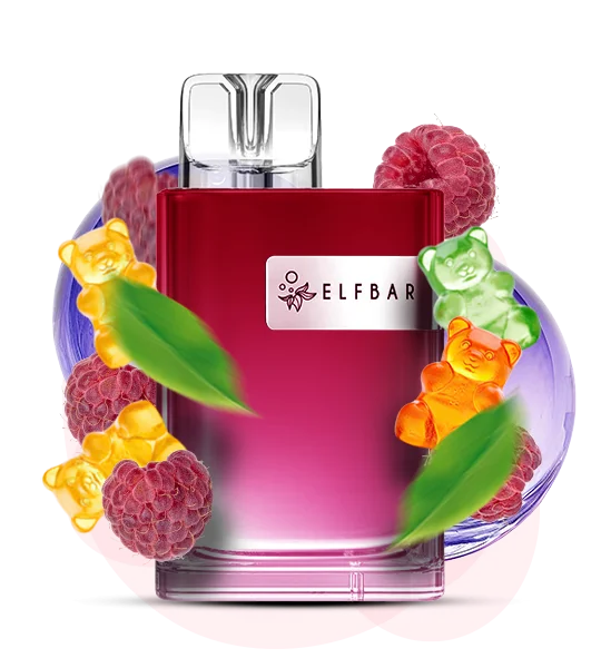 Єльфбар CR 8000 Sour raspberry jam — 🍓 Кисле Малинове Варення — купити в Києві з доставкою по Україні