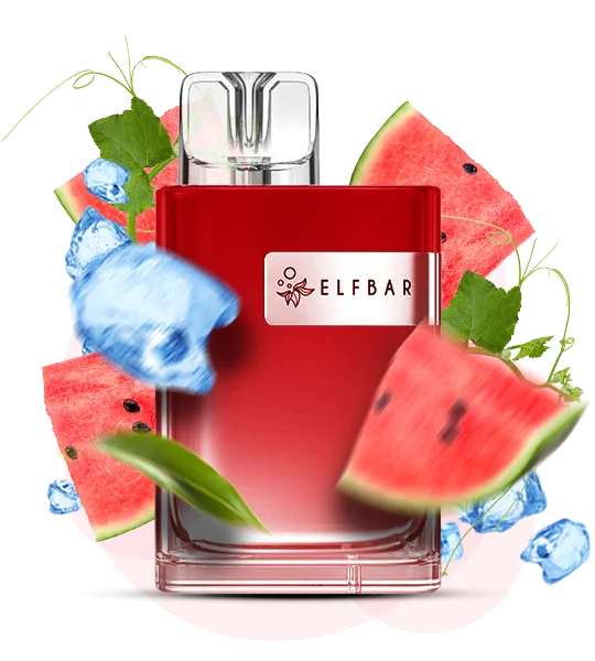 Єльфбар CR 8000 Watermelon ice — 🍉 Кавун, Лід — купити в Києві з доставкою по Україні