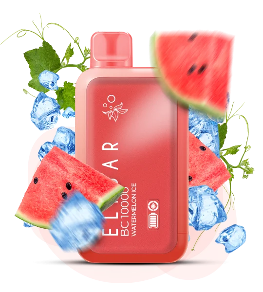 Єльфбар BC 10000 Watermelon Ice — 🍉 Кавун, Лід — купити в Києві з доставкою по Україні