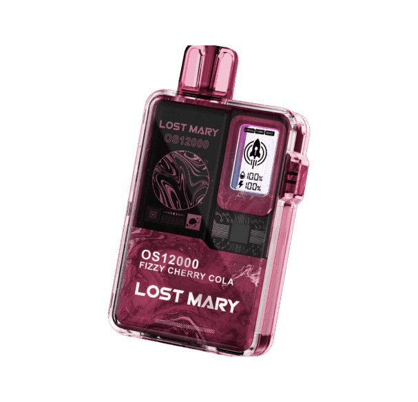 Lost Mary OS 12000 (Шипуча вишня, Кола) — 🍒 Шипуча Вишня, Кола — купити в Києві з доставкою по Україні