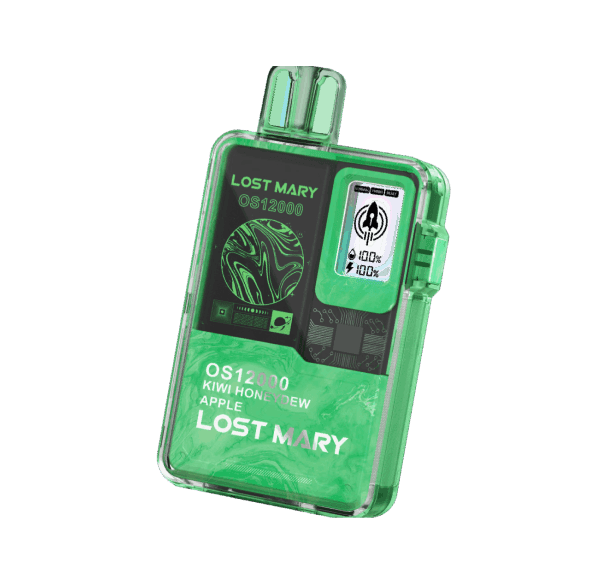 Lost Mary OS 12000 (Ківі, мед, яблуко) — 🥝 Ківі, Мед, Яблуко — оригінальний ELF BAR з доставкою по Україні