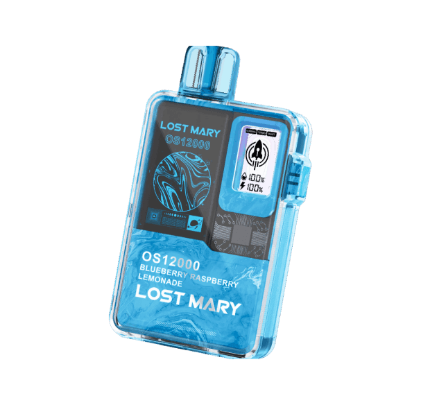 Lost Mary OS 12000 (Чорниця, малина, лимонад) — 🍹 Чорниця, Малина, Лимонад — оригінальний ELF BAR з доставкою по Україні