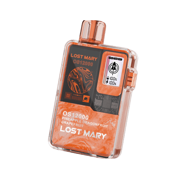 Lost Mary OS 12000 (Ананас, драгонфрукт, грейпфрут) — 🍍 Ананас, Драгонфрукт, Грейпфрут — купити в Києві з доставкою по Україні