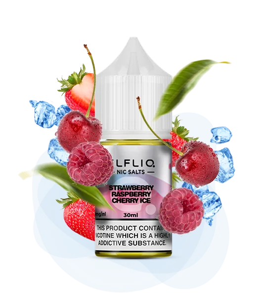 ELFLIQ Strawberry Raspberry Cherry Ice 30мл