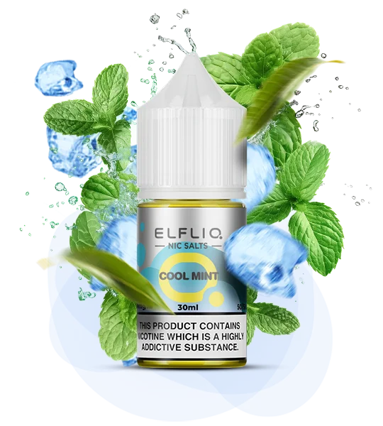 ELFLIQ Cool Mint 30 ml — 🍃 Холодна М'ята — купити в Києві з доставкою по Україні