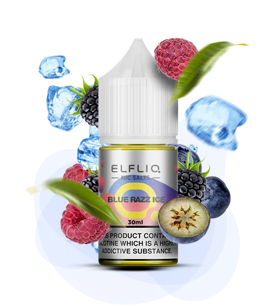 ELFLIQ Blue Razz 30 ml — 🫐 Голуба Малина — купити в Києві з доставкою по Україні