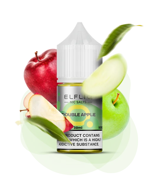 ELFLIQ Double Apple 30 ml — 🍏 Подвійне Яблуко — купити в Києві з доставкою по Україні