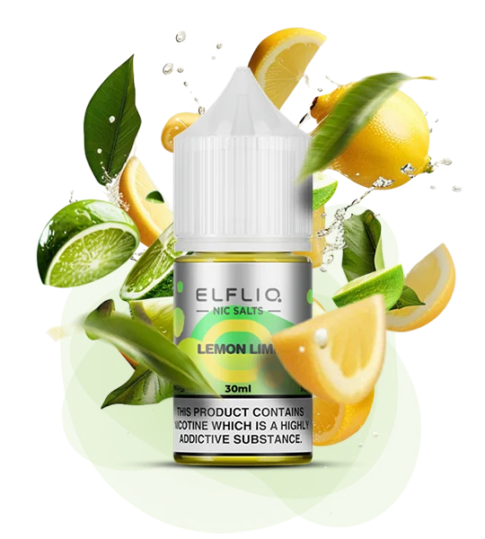 ELFLIQ Lemon Lime 30 ml — 🍋 Лимон, Лайм — купити в Києві з доставкою по Україні