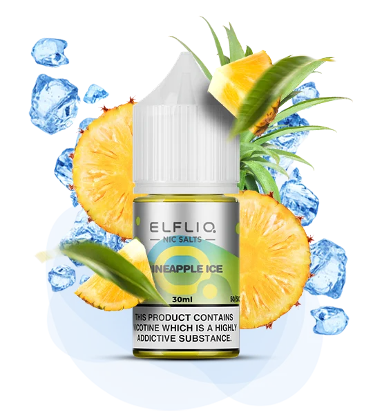 ELFLIQ Pineapple Ice 30 ml — 🍍 Ананас, Лід — купити в Києві з доставкою по Україні