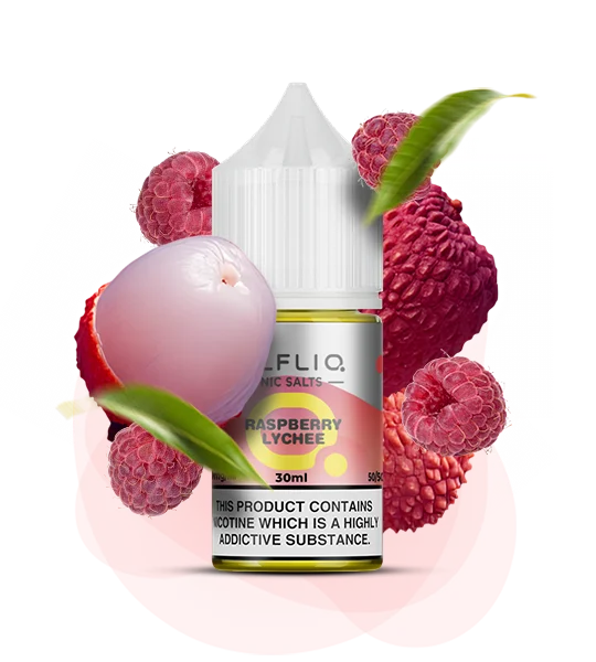 ELFLIQ Raspberry Lychee 30 ml — 🍑 Малина, Лічі — купити в Києві з доставкою по Україні