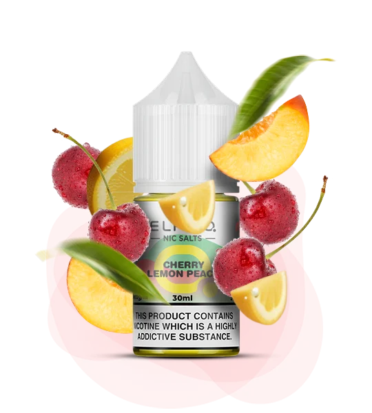 ELFLIQ Cherry Lemon Peach 30 ml — 🍒 Вишня, Лимон, Персик — купити в Києві з доставкою по Україні