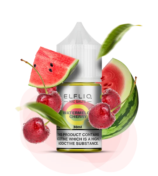 ELFLIQ Watermelon Cherry 30 ml — 🍉 Кавун, Вишня — купити в Києві з доставкою по Україні