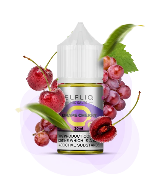 ELFLIQ Grape Cherry 30 ml — 🍇 Виноград, Вишня — купити в Києві з доставкою по Україні