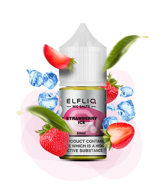 ELFLIQ Strawberry Ice 30 ml — 🍓 Полуниця, Лід — купити в Києві з доставкою по Україні