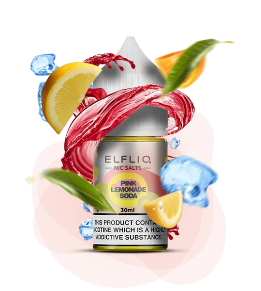 ELFLIQ Pink Lemonade 30 ml — 🍹 Рожевий Лимонад — купити в Києві з доставкою по Україні