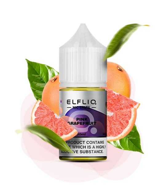 ELFLIQ Pink Grapefruit 30 ml — 🍊 Рожевий Грейпфрут — купити в Києві з доставкою по Україні