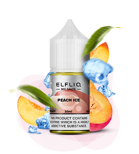 ELFLIQ Peach Ice 30 ml — 🍑 Персик, Лід — купити в Києві з доставкою по Україні