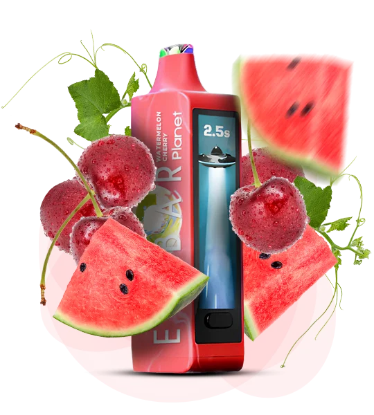 Єльфбар Planet 25000 Watermelon Cherry — 🍉 Кавун, Вишня — купити в Києві з доставкою по Україні