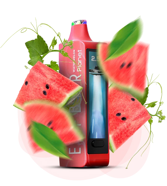 Єльфбар Planet 25000 Watermelon — 🍉 Кавун — купити в Києві з доставкою по Україні