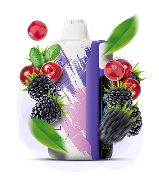 Єльфбар Ice King 30000 Blackberry Cranberry — 🍇 Ожина, Журавлина — купити в Києві з доставкою по Україні