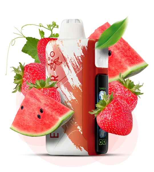 Єльфбар Ice King 30000 Strawberry watermelon — 🍉 Полуниця, Кавун — купити в Києві з доставкою по Україні