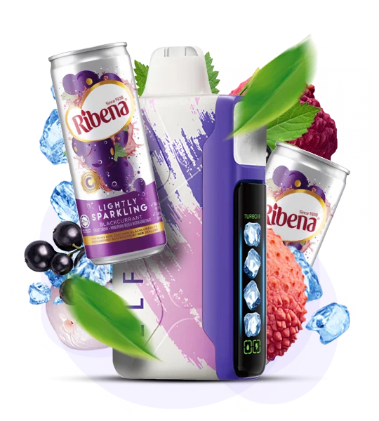 Єльфбар Ice King 30000 Ribena lychee — 🍑 Рибена, Лічі — купити в Києві з доставкою по Україні