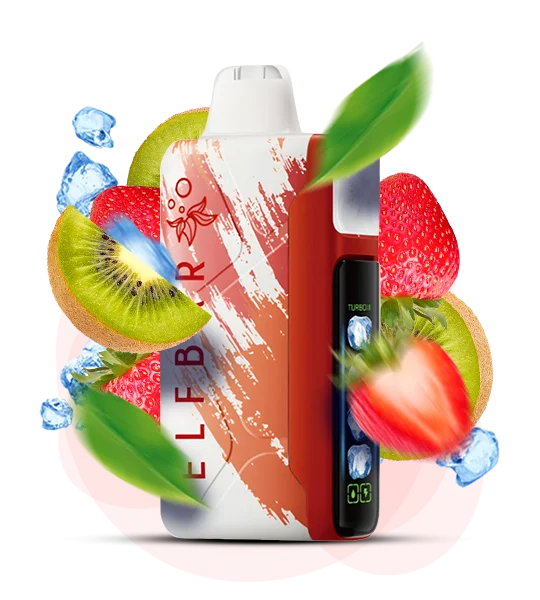 Єльфбар Ice King 30000 Strawberry kiwi — 🍓 Полуниця, Ківі — купити в Києві з доставкою по Україні