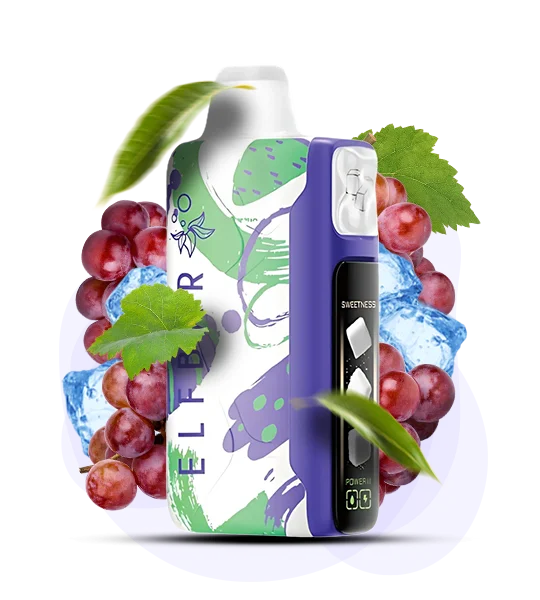 Єльфбар Sweet King 30000 Grape ice — 🍇 Виноград, Лід — купити в Києві з доставкою по Україні