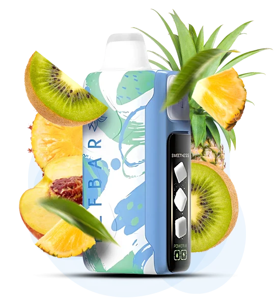 Єльфбар Sweet King 30000 Kiwi pineapple peach — 🥝 Ківі, Ананас, Персик — купити в Києві з доставкою по Україні