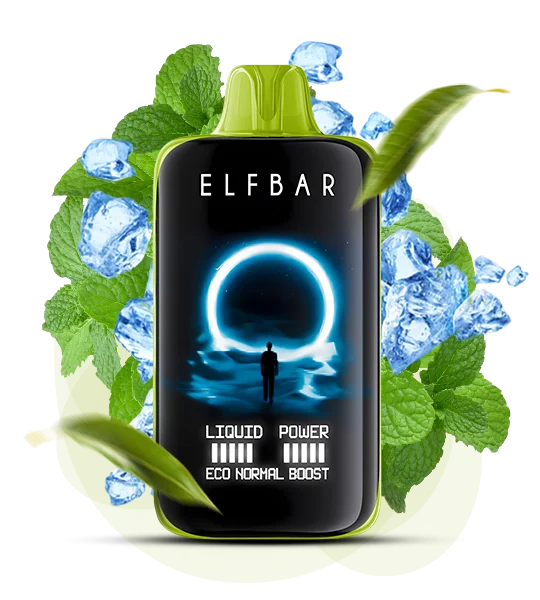 Єльфбар 40000 Moon Night Miami mint — 🌊 Майамі М'ята — купити в Києві з доставкою по Україні
