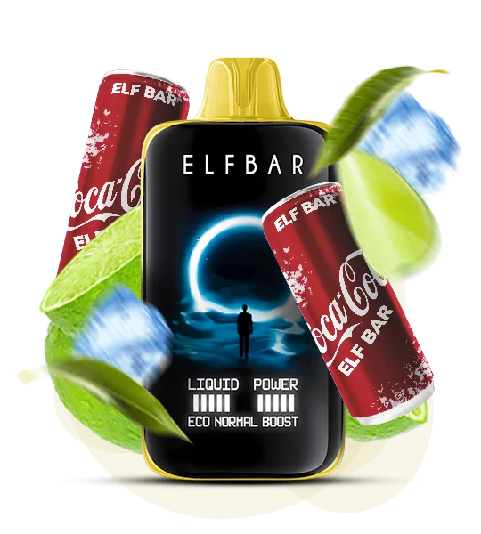 Єльфбар 40000 Moon Night Lime cola — 🍋 Лайм, Кола — купити в Києві з доставкою по Україні