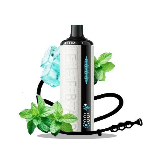 Єльфбар E-Shisha 12000 Mint Frezze — ❄️ Крижана М'ята / М'ятний Фріз — купити в Києві з доставкою по Україні