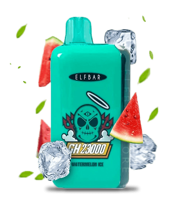 Єльфбар GH 23000 Кавунный лёд — 🍉 Кавунний Лід — купити в Києві з доставкою по Україні