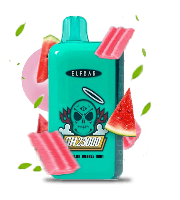 Єльфбар GH 23000 Кавунная жвачка — 🍉 Кавунна Жуйка — купити в Києві з доставкою по Україні