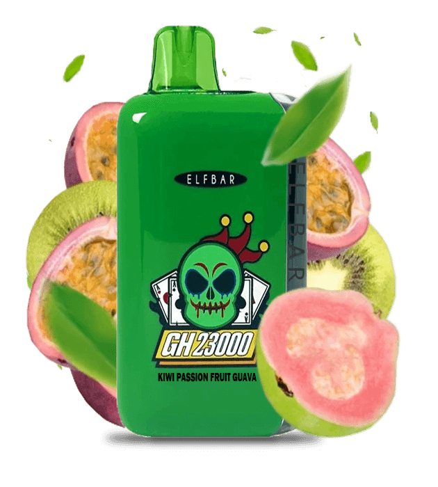 Єльфбар GH 23000 Киви Маракуя Гуава — 🥝 Ківі, Маракуйя, Гуава — купити в Києві з доставкою по Україні