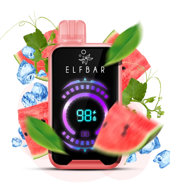 Єльфбар FS 18000 Watermelon Ice — 🍉 Кавун, Лід — купити в Києві з доставкою по Україні