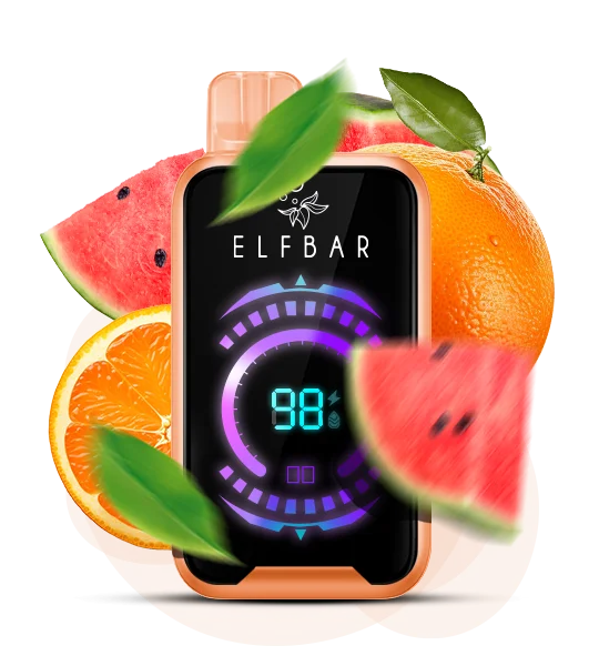 Єльфбар FS 18000 Orange Watermelon — 🍊 Апельсин, Кавун — купити в Києві з доставкою по Україні