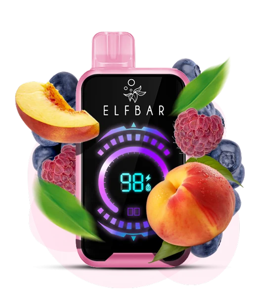 Єльфбар FS 18000 Peach Berry — 🍑 Персикова Ягода — купити в Києві з доставкою по Україні