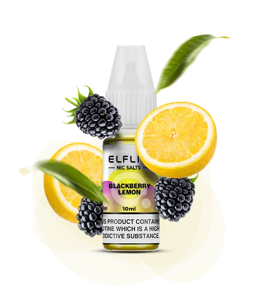 ELFLIQ Blackberry Lemon 10мл — 🍋 Ожина, Лимон (ELFLIQ) — купити в Києві з доставкою по Україні