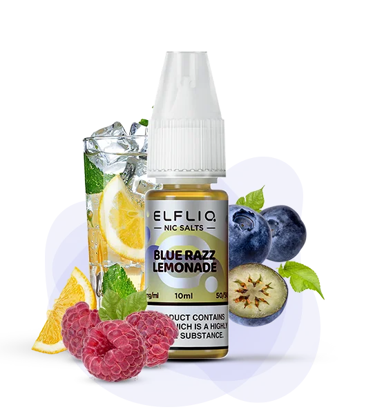 ELFLIQ Blue Razz Lemonade 10мл — 🍹 Синя Малина, Лимонад (ELFLIQ) — купити в Києві з доставкою по Україні